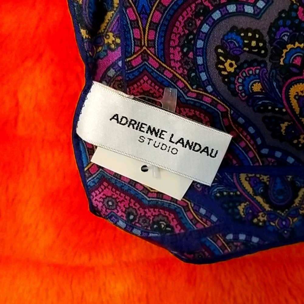 Adrienne Landau Studio Silk Scarf